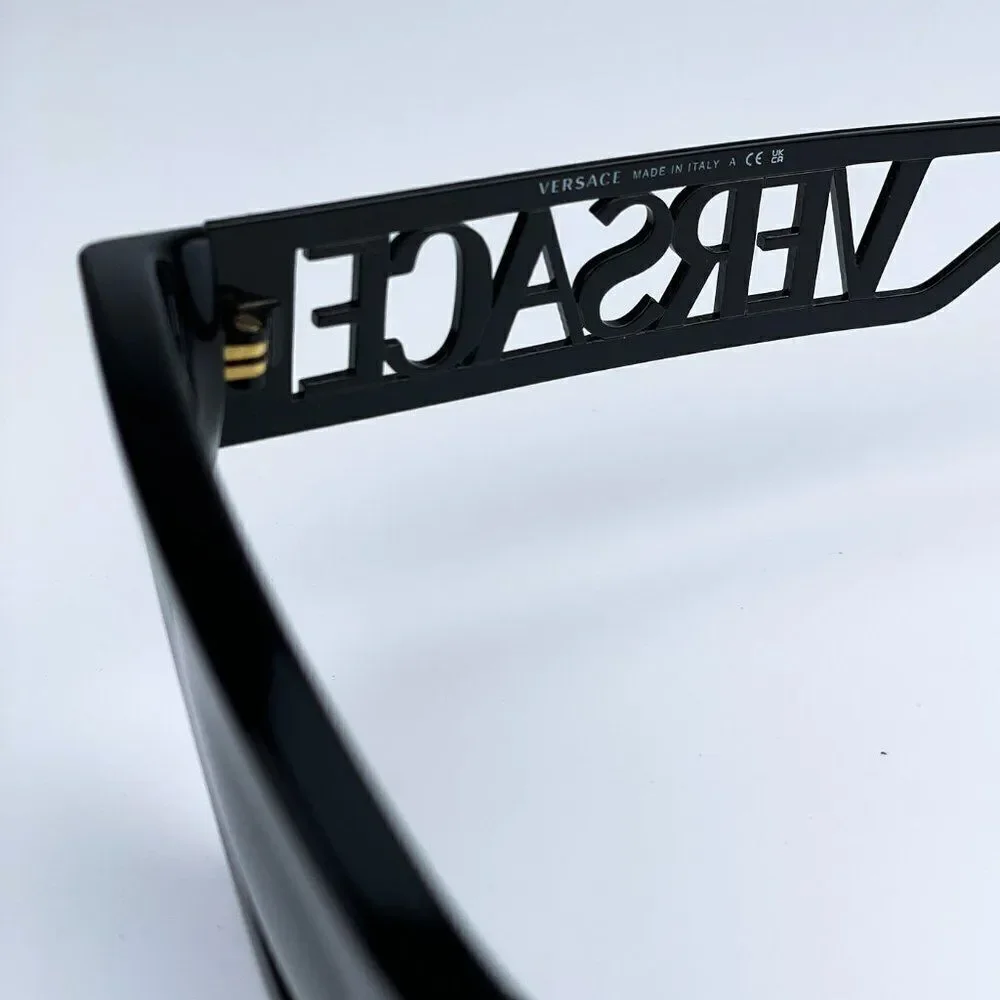 SALE! NEW Versace VE4432U 523287 Black Dark Grey Cat Eye Unisex Sunglasses